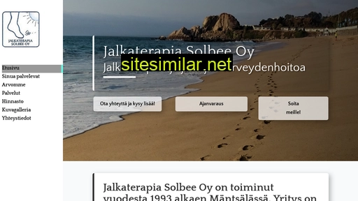 jalkaterapiasolbee.fi alternative sites