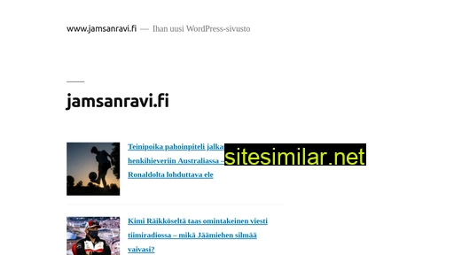 jamsanravi.fi alternative sites