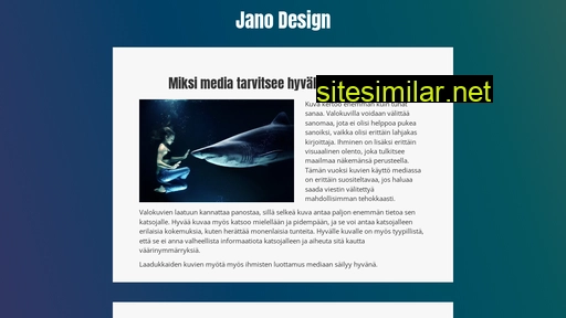 janodesign.fi alternative sites