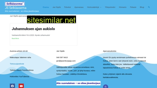 jasenkorjausinfo.fi alternative sites