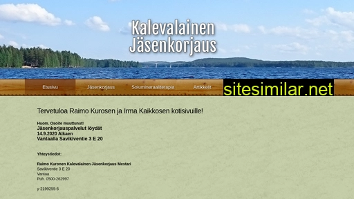 jasenkorjauspalvelut.fi alternative sites