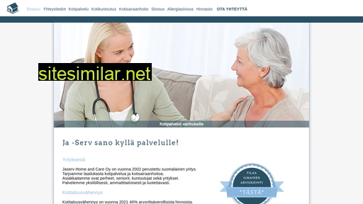jaservhomeandcare.fi alternative sites