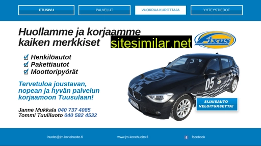 jm-konehuolto.fi alternative sites