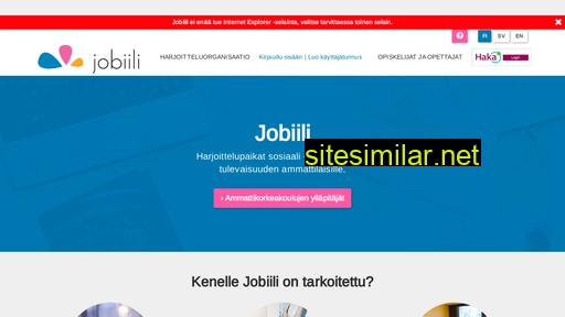 jobiili.fi alternative sites