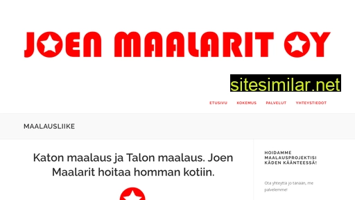joenmaalarit.fi alternative sites