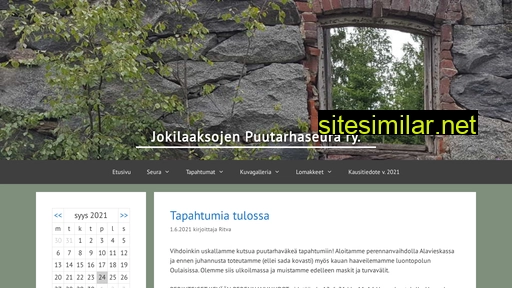 jokilaaksojenpuutarhaseura.fi alternative sites