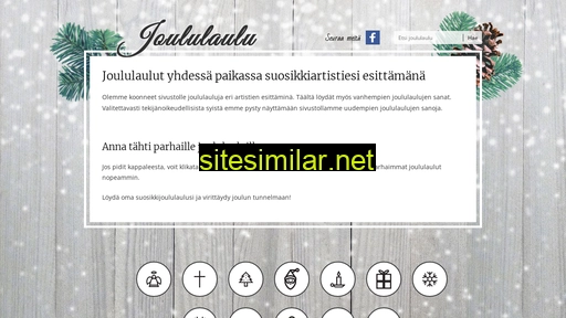 joululaulu.fi alternative sites