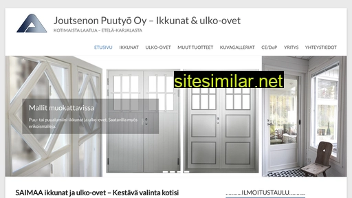 joutsenonpuutyo.fi alternative sites