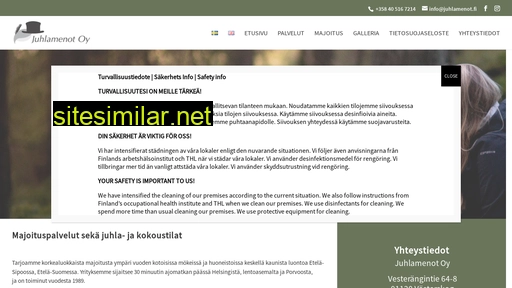 juhlamenot.fi alternative sites