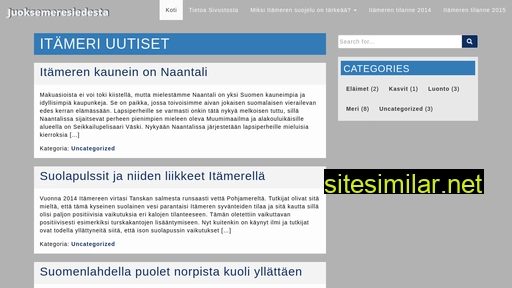 juoksemeresiedesta.fi alternative sites