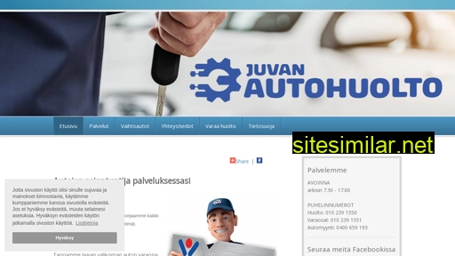 juvanautohuolto.fi alternative sites