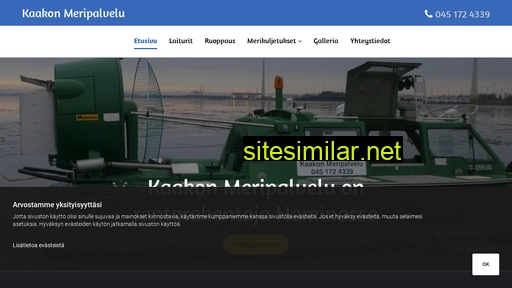 kaakonmeripalvelu.fi alternative sites
