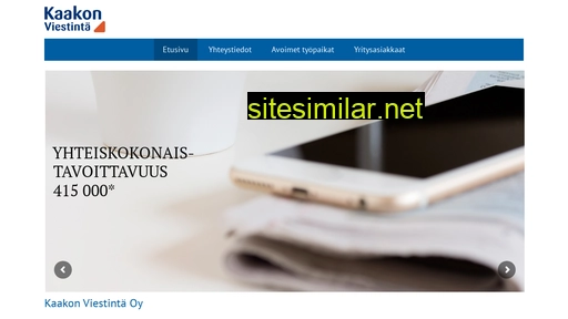 kaakonviestinta.fi alternative sites