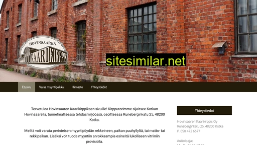 kaarikirppis.fi alternative sites
