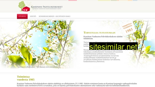 kaarinanpalvelutalot.fi alternative sites