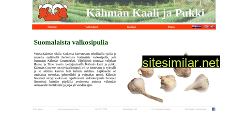 kahma.fi alternative sites