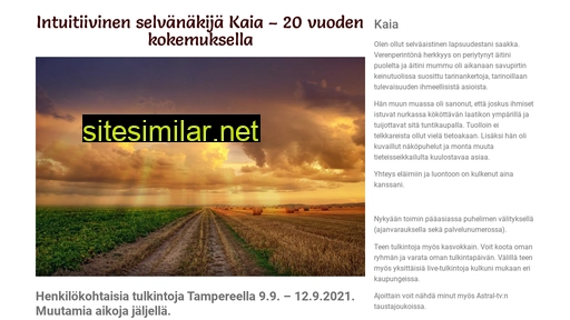 kaia.fi alternative sites