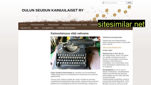 kainuulaiset.fi alternative sites
