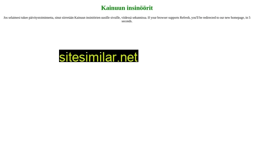 kainuuninsinoorit.fi alternative sites