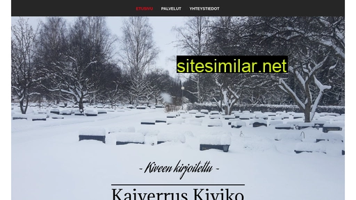 kaiverruskiviko.fi alternative sites