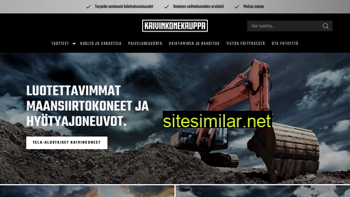 kaivinkonekauppa.fi alternative sites