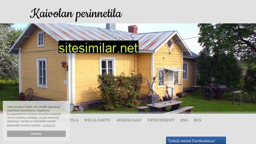 kaivolanperinnetila.fi alternative sites