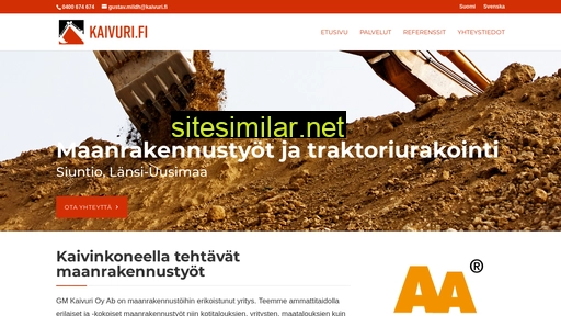 kaivuri.fi alternative sites