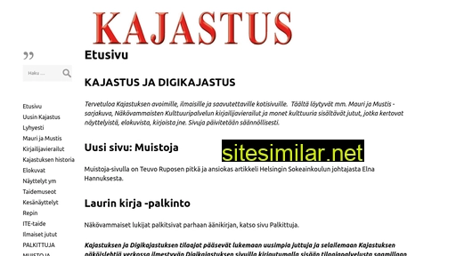 kajastuslehti.fi alternative sites