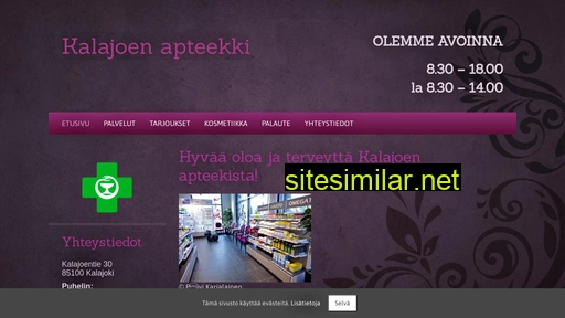 kalajoenapteekki.fi alternative sites