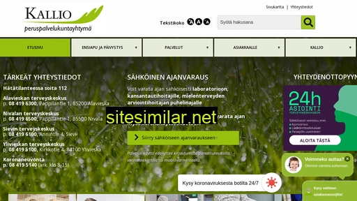 kalliopp.fi alternative sites