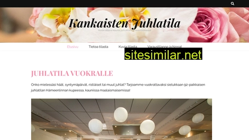 kankaistenjuhlatila.fi alternative sites
