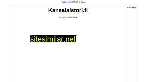 kansalaistori.fi alternative sites