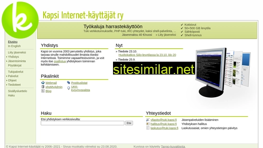 kapsi.fi alternative sites