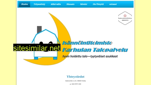 karhulantalopalvelu.fi alternative sites