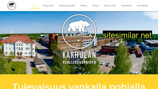 karhulanteollisuuspuisto.fi alternative sites