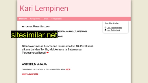 karilempinen.fi alternative sites