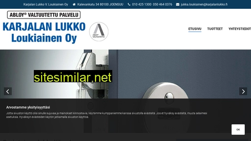 karjalanlukko.fi alternative sites