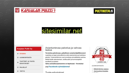 karjalanpultti.fi alternative sites
