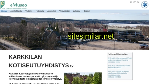 karkkilankotiseutuyhdistys.fi alternative sites