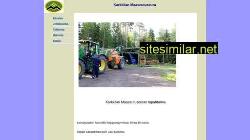 karkkilanmaaseutuseura.fi alternative sites