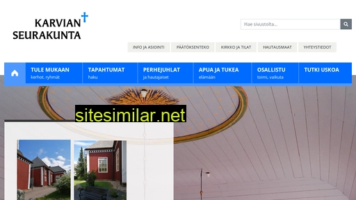 karvianseurakunta.fi alternative sites