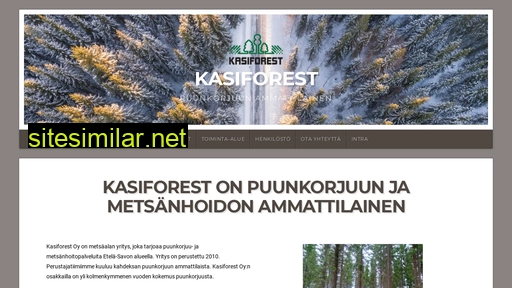 kasiforest.fi alternative sites