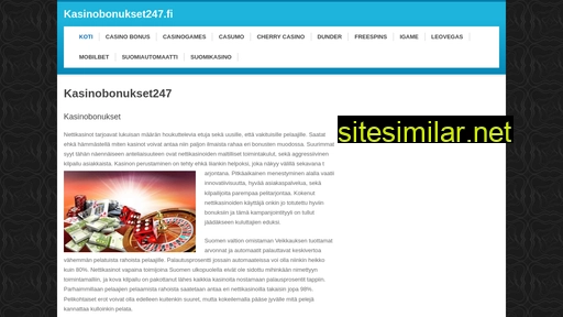 kasinobonukset247.fi alternative sites