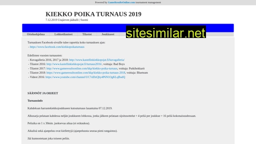 kastellinkiekkopojat.fi alternative sites