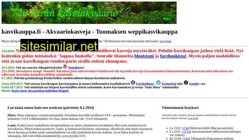 kasvikauppa.fi alternative sites
