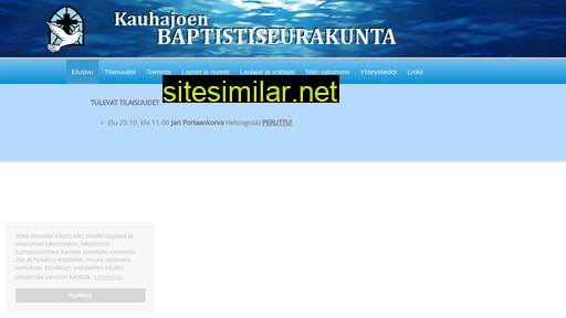 kauhajoenbaptistisrk.fi alternative sites