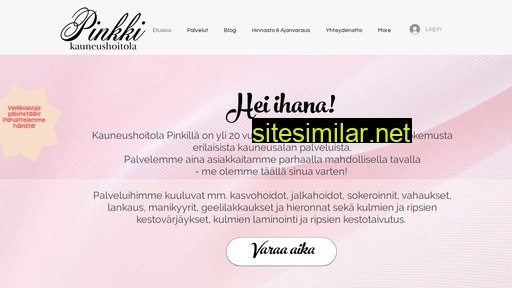 kauneushoitolapinkki.fi alternative sites