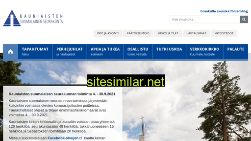 kauniaistenseurakunta.fi alternative sites