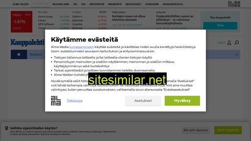 kauppalehti.fi alternative sites