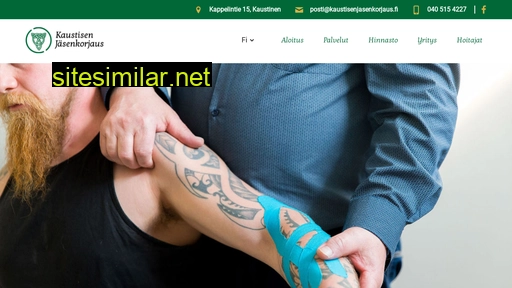 kaustisenjasenkorjaus.fi alternative sites